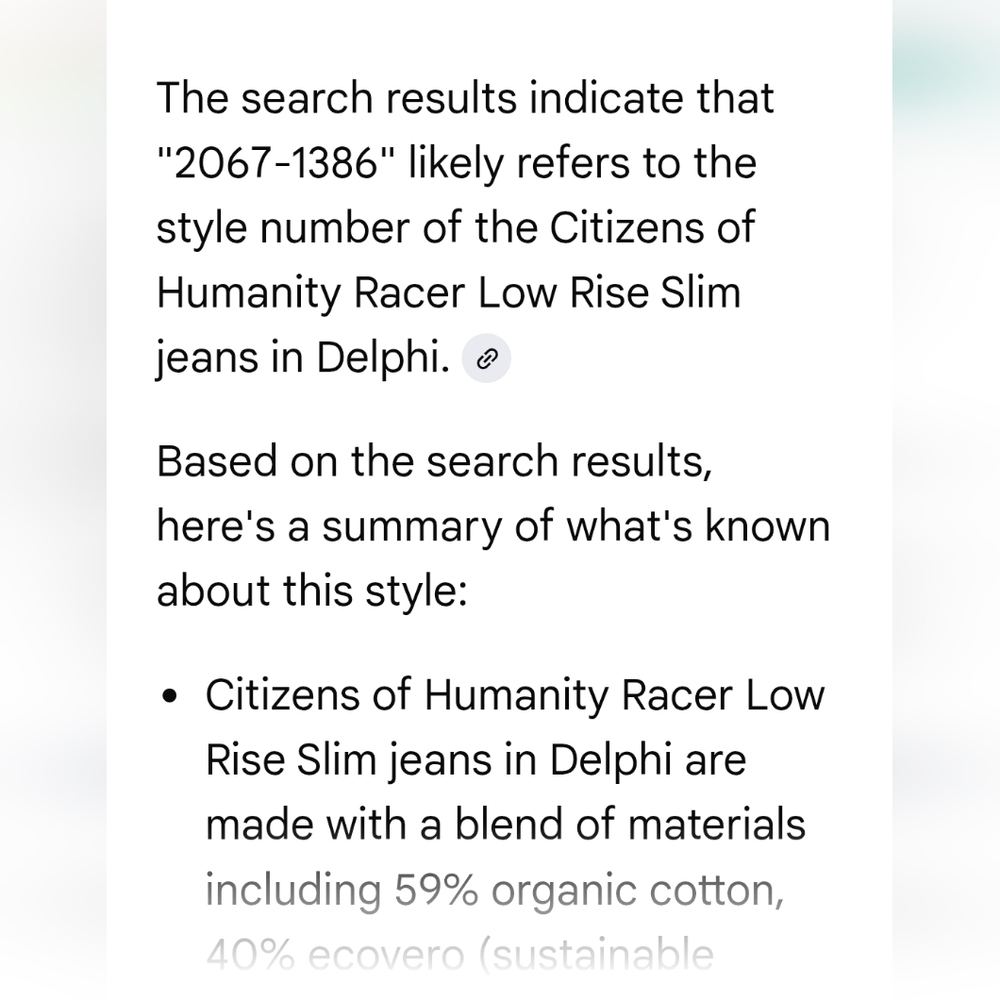 Citizens Of Humanity Racer Low Rise Slim Jean In Delphi - Picture 14 of 16